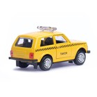 Машина металлическая "Джип Такси", масштаб 1:50, инерция - Фото 3