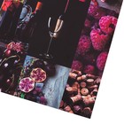 Бумага упаковочная глянцевая "Сочные ягоды", 100х70 см - Фото 3