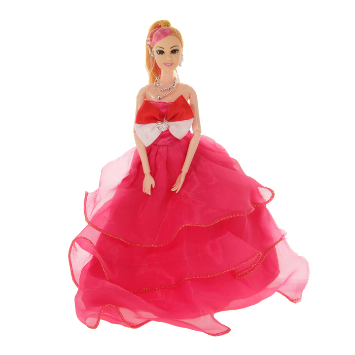 Кукла-модель шарнирная «Анна» в пышном платье, МИКС 42947