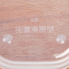 Ланч - бокс прямоугольный «Ядерный микс», 150 мл - Фото 4