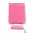 Полотенце махровое «Poseidon», 70х130, цвет розовый - Фото 1
