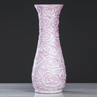 Ваза керамическая "Осень", напольная, розовая, 57 см, авторская работа - Фото 4