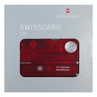 Швейцарская карточка VICTORINOX SwissCard Lite 0.7300.T, 13 функций - Фото 1