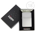 Зажигалка ZIPPO 205 Classic с покрытием Satin Chrome - Фото 3