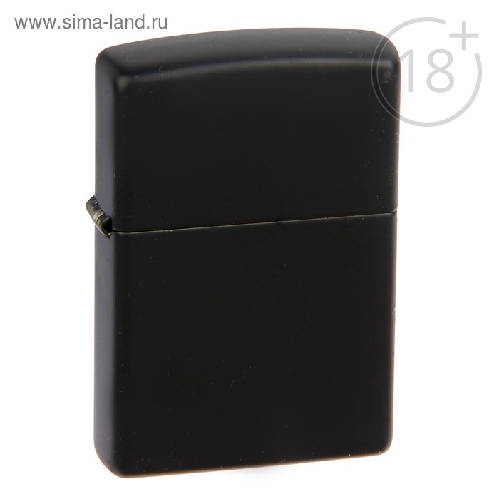 Зажигалка ZIPPO 218 Classic с покрытием Black Matte - Фото 1