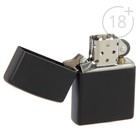 Зажигалка ZIPPO 218 Classic с покрытием Black Matte - Фото 2