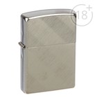 Зажигалка ZIPPO  Classic с покрытием Brushed Chrome - Фото 1