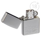 Зажигалка ZIPPO 24335 Classic с покрытием Satin Chrome - Фото 2