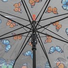 Зонт полуавтоматический «Бабочки», 8 спиц, R = 43 см - Фото 3