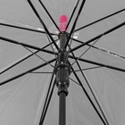 Зонт полуавтоматический «Кант», 8 спиц, R = 60 см, цвет малиновый - Фото 3