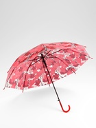 Зонт - трость детский «Листья», полуавтоматический, 8 спиц, R=45/52 см, d=90 см, МИКС - Фото 4