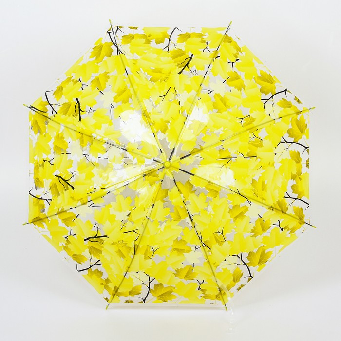 Зонт детский «Листочки», полуавтоматический, r=45,5см, цвет МИКС - фото 1905448862