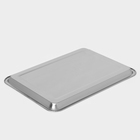 Поднос из нержавеющей стали, 40×30×2 см (± 1 см) - Фото 3