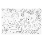 Раскраска длинная «В тёплых странах» - Фото 3