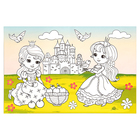 Раскраска для девочек «Принцессы и друзья», длинная - Фото 3