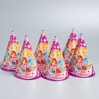 Набор бумажной посуды "С днем рождения!", феи ВИНКС, на 6 персон - Фото 3