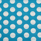 Бумага упаковочная крафт, двусторонняя, "Круги люкс", ярко голубой, 0.7 х 10 м - Фото 3