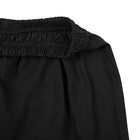 Бриджи женские, цвет чёрный, размер 54 - Фото 4