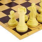 Настольная игра 3 в 1 "Русские игры": шахматы, шашки, домино (доска микрогофра 40х40 см) - Фото 5