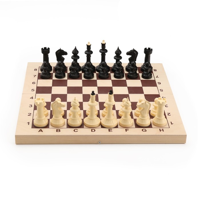 Шахматы гроссмейстерские, турнирные 43 х 43 см "Айвенго", король h-10.4 см, пешка-5.1 см - фото 1906898259