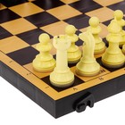 Настольная игра 2 в 1 "Семейная": шахматы, шашки, доска пластик 30 х 30 см - Фото 5