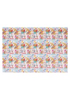 Бумага упаковочная глянцевая «Желаем радости», 70×100 см - Фото 5