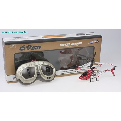 Вертолет на радиоуправлении, в коробке