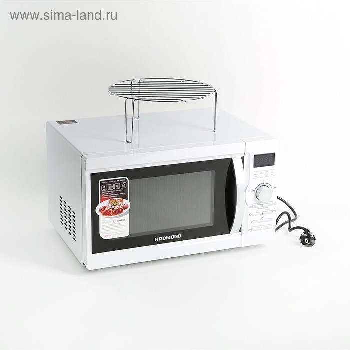 Микроволновая печь Redmond RM-2501D, 25 л, 900 Вт, белый - Фото 1