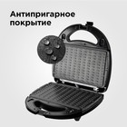Мультипекарь Redmond RMB-M614/1, 700 Вт, тонкие вафли, антипригарное покрытие, чёрный - Фото 2