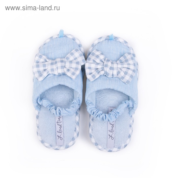 Обувь домашняя  детская  2696B-LMC-W (голубой) (р. 29) - Фото 1