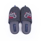 Тапочки детские, цвет синий, размер 39 - Фото 1