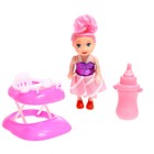 Кукла малышка «Ева» с аксессуарами, МИКС - Фото 20