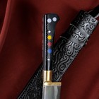 Нож Пчак Шархон, рукоять из оргстекла, гарда из латуни - Фото 5