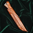 Нож охотничий Шархон, прямой, рукоять из текстолита - Фото 6