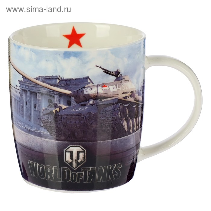 Кружка 350 мл World of Tanks - Фото 1