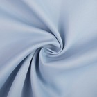 Ткань портьерная, 215 г/м², дл. 10 м, цвет голубой, блэкаут, 100% п/э - Фото 1