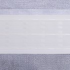 Штора тюль на  шторной ленте 245х175 см, цв.белый, 100% п/э арт.р.В468Р - Фото 3