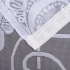 Комплект тюли со шторной лентой, 170х240 см, 255х160 см, цвет белый, 100% полиэстер - Фото 4