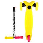 Самокат детский GRAFFITI Pulpy, цвет лимонный - Фото 5