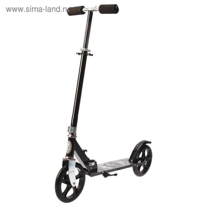Самокат GRAFFITI DarkStar, цвет чёрный - Фото 1