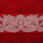 Полотенце подарочное "Этель" Для женщин, бордовый 50х90 см бамбук, 460 г/м² - Фото 3