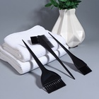 Набор для окрашивания, 3 кисти, чёрный - Фото 2