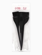 Набор для окрашивания, 3 предмета, цвет чёрный - фото 809369772