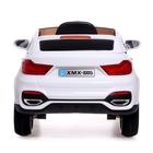 Электромобиль «Кроссовер», 2 мотора, EVA колёса, кожаное сидение, цвет белый - Фото 6