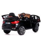 Электромобиль «Кроссовер», 2 мотора, EVA колёса, кожаное сидение, цвет чёрный - Фото 4