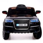 Электромобиль «Кроссовер», 2 мотора, EVA колёса, кожаное сидение, цвет чёрный - Фото 5