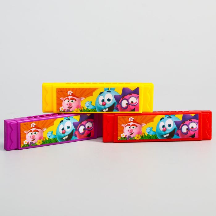 Гармошка губная, МИКС, Смешарики - Фото 1