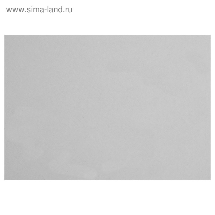 Картон переплетный 2.5 мм, 21 х 30 см, 1500 г/м², белый - Фото 1