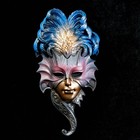 Венецианская маска "Сова" золото, 28см МИКС - фото 8366023
