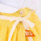 Мягкая игрушка «Кошечка Ли-Ли», в жёлтом платье с передником, 24 см - Фото 3